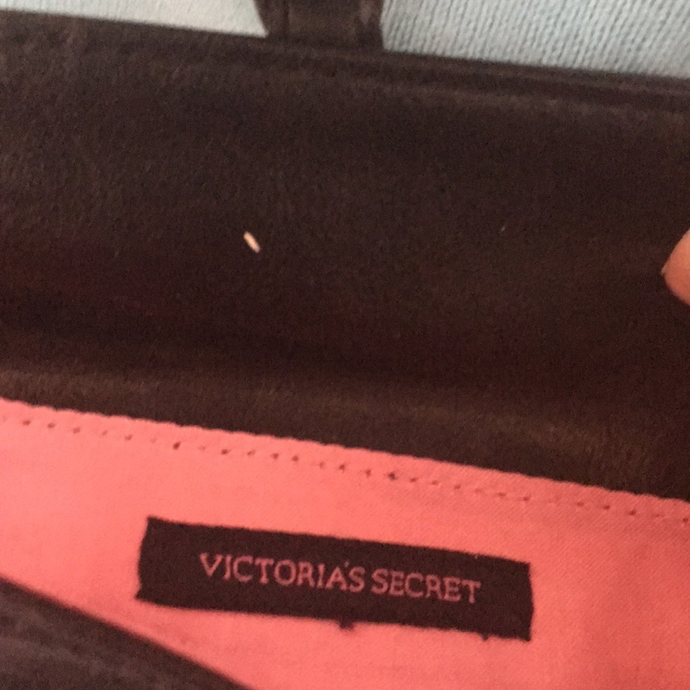 LADIES black Victoria’s Secret wristlet